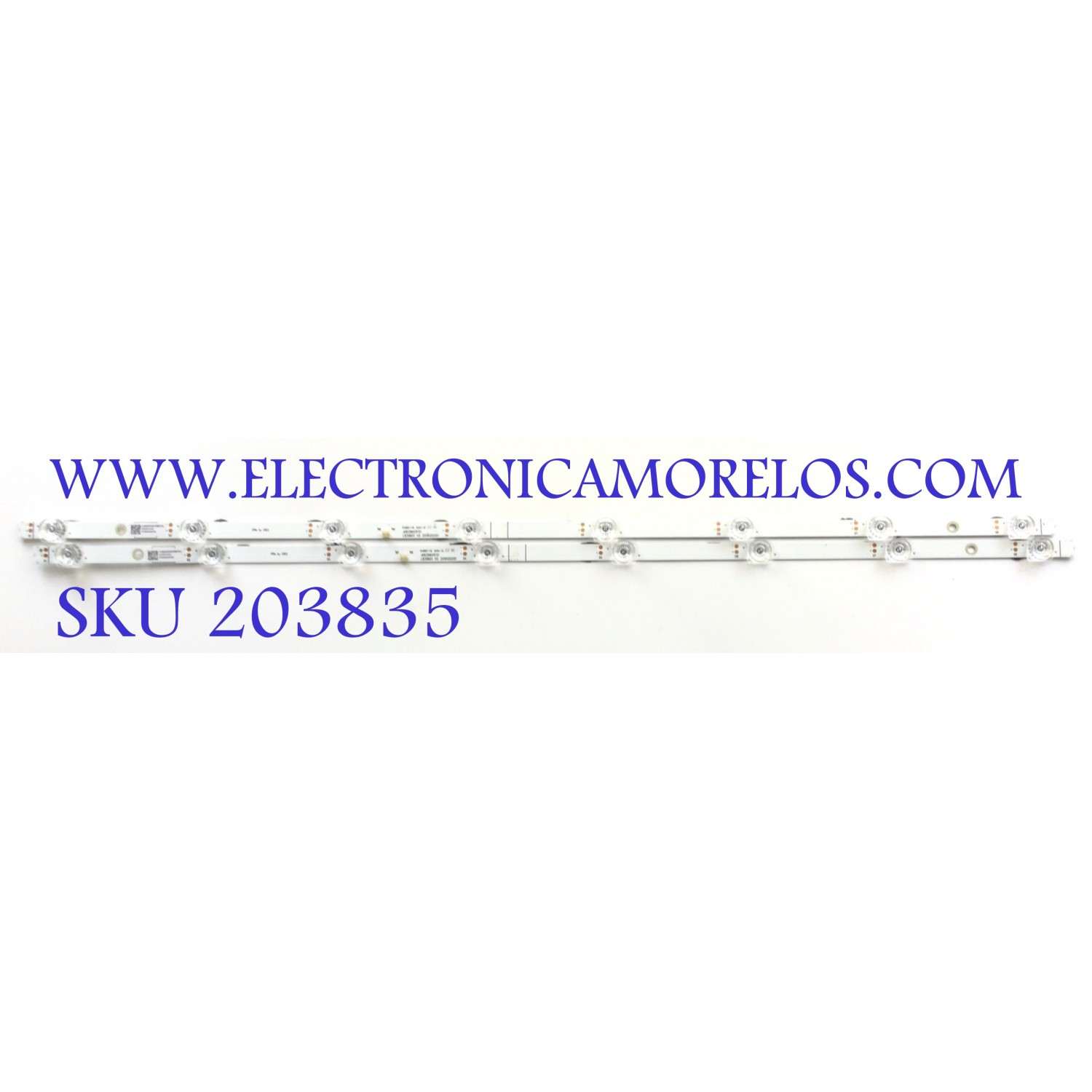 KIT DE LED'S PARA TV HISENSE ((2 PIEZAS)) / NUMERO DE PARTE LB39601 V2 / JHD396X1F01 / 2019120201 / 1232084 / 210BZ08D0B33MBF00L / PANEL TPT400WF-J9PE1.N / JHD396X1F01-TXL1\S0\GM\ROH / DISPLAY V400HJ9-PE1 REV.C4 / MODELOS 40H4030F1 / 40A4HV